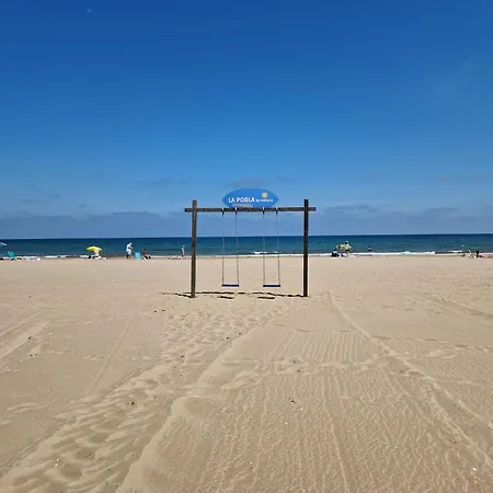 Apartamento Barbacoa, Piscina Y Playa Puebla de Farnals Exterior foto